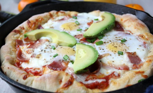 What to eat in the morning, never eat pizza