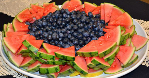 What to eat in the morning, watermelon, Blueberries